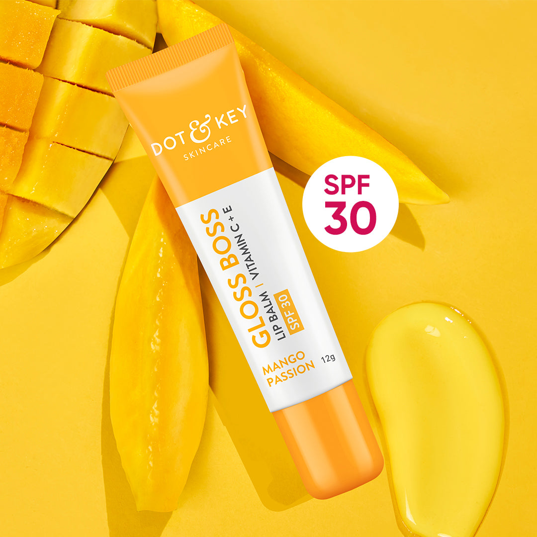 Dot&Key Mango Lip Balm with SPF 30 (Non-Tinted) by Dot & Key