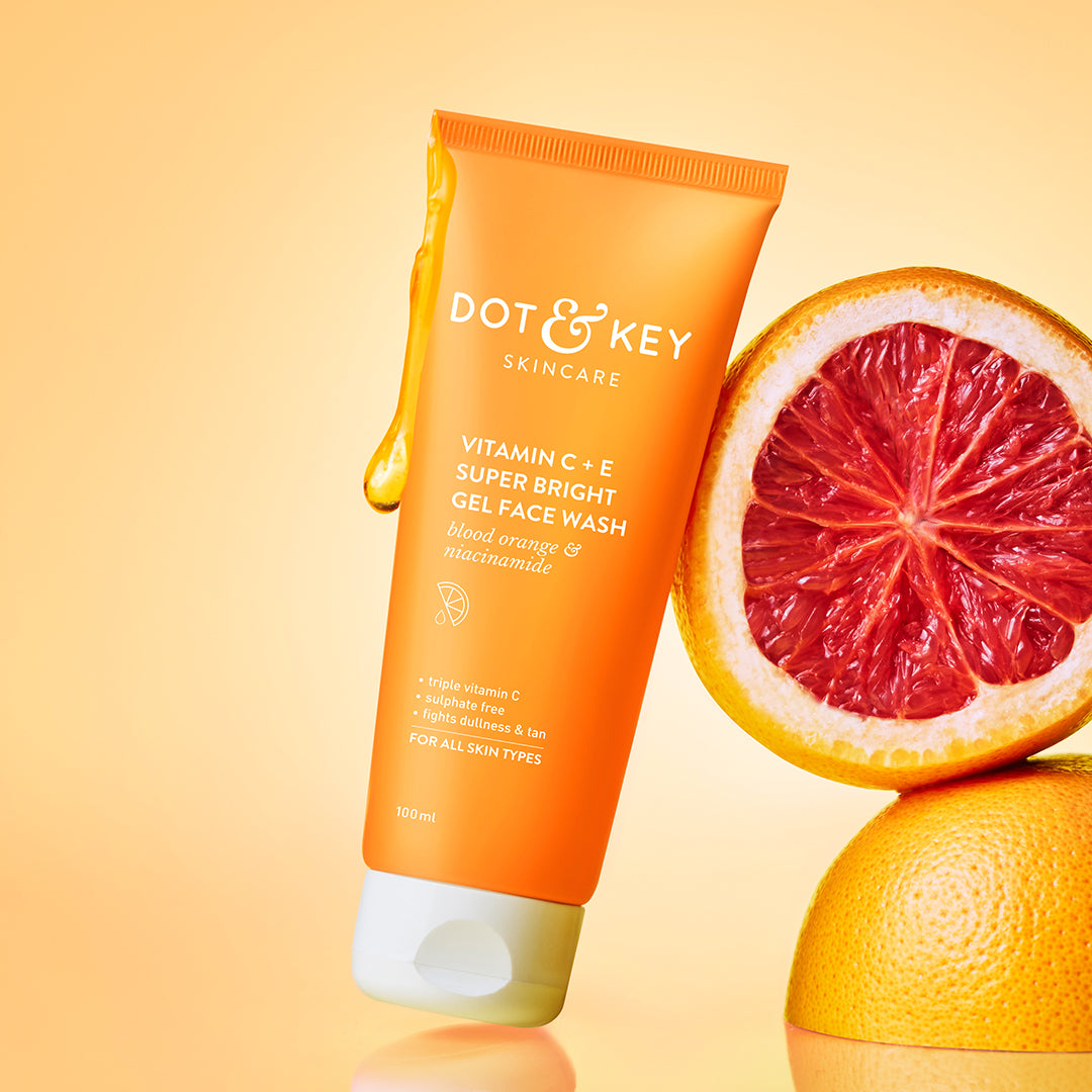 Vitamin C + E Gel Face Wash for Glowing Skin