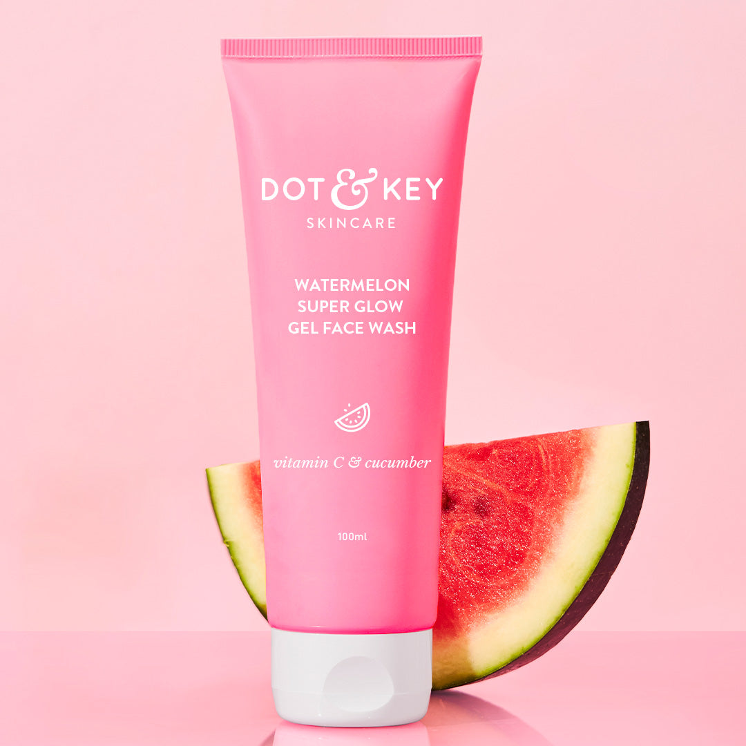 Watermelon + Vitamin C Gel Face Wash for Glowing Skin