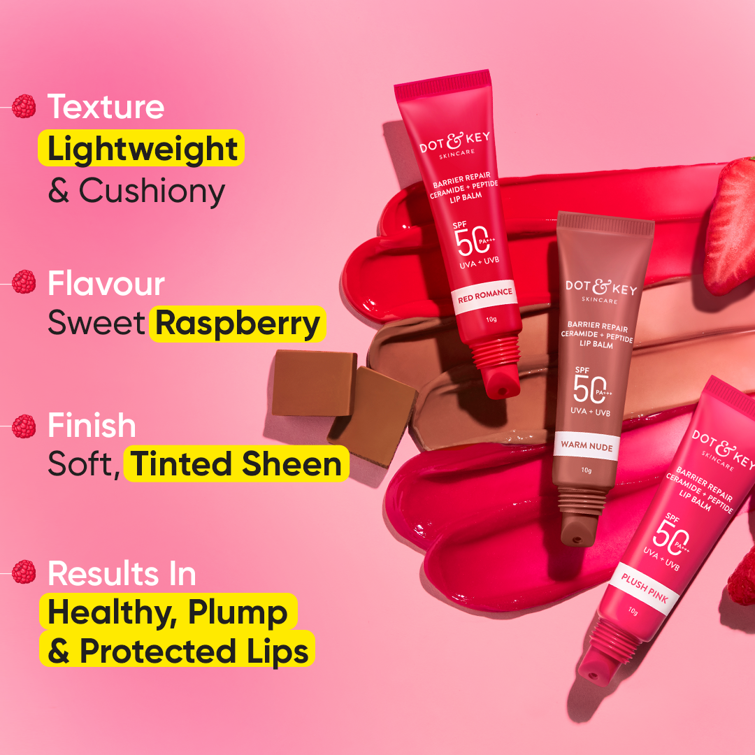 Ceramide + Peptide Lip Balm SPF 50+ PA+++ (Tinted)