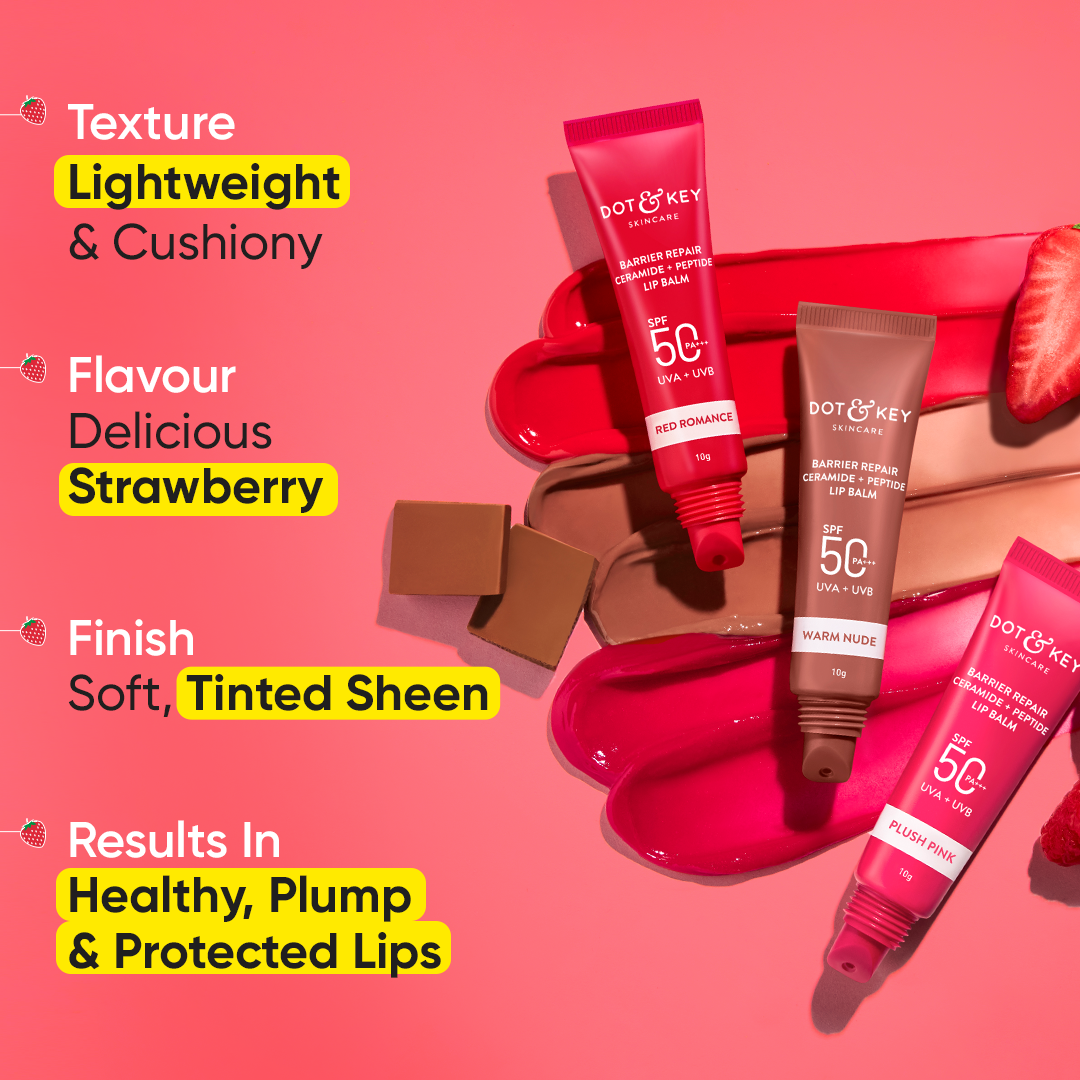 Ceramide + Peptide Lip Balm SPF 50+ PA+++ (Tinted)