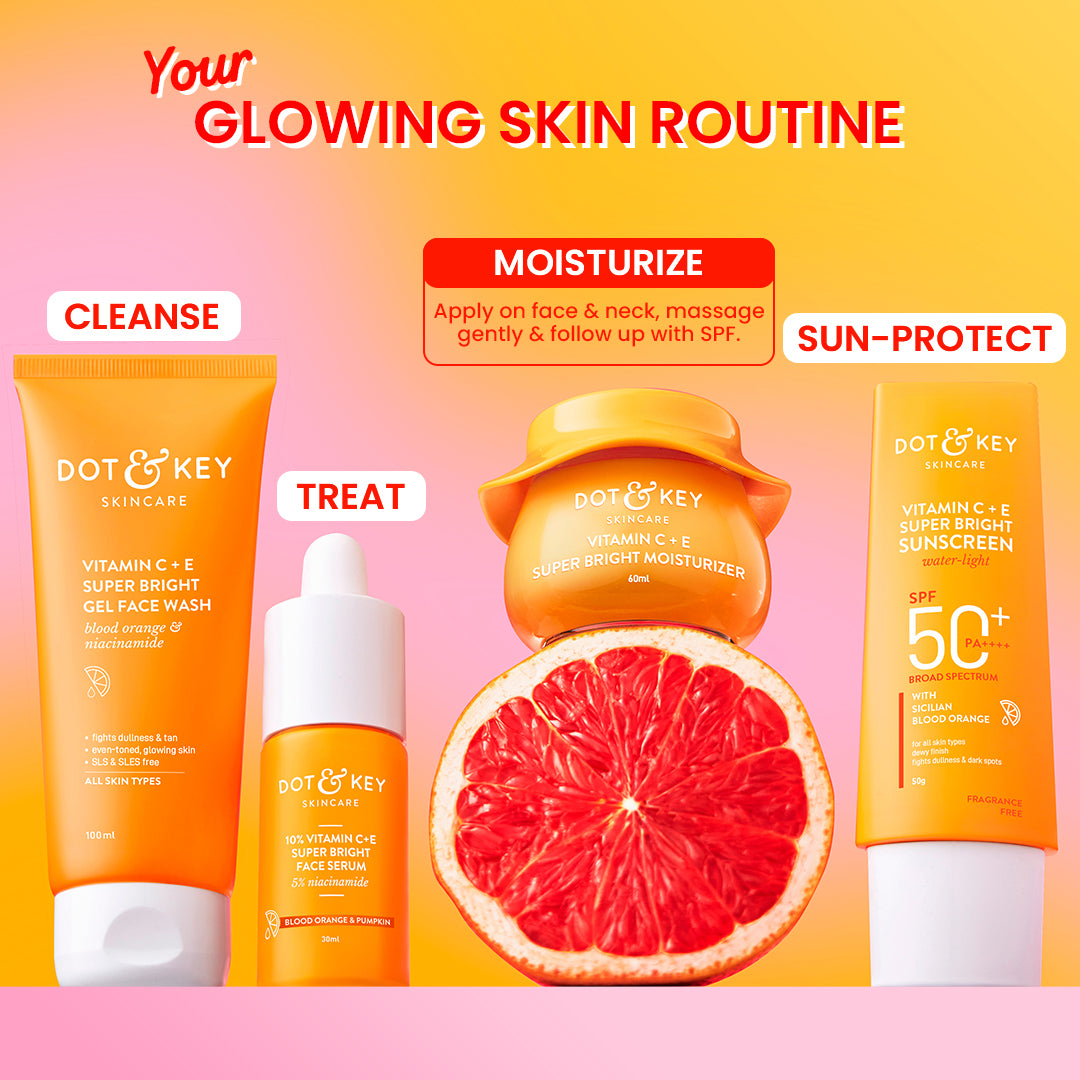 Vitamin C + E Moisturizer for Glowing Skin