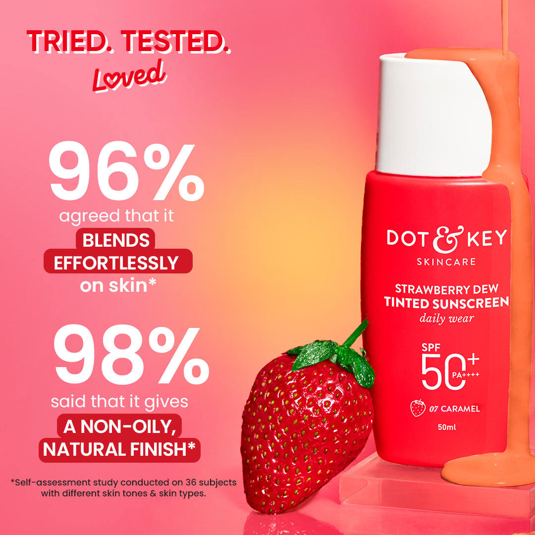 Strawberry Dew Tinted Sunscreen SPF 50+ PA++++