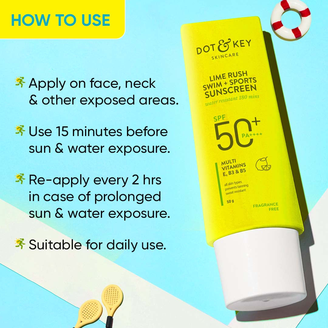 Swim + Sports Sunscreen SPF 50+ (Water Resistant)