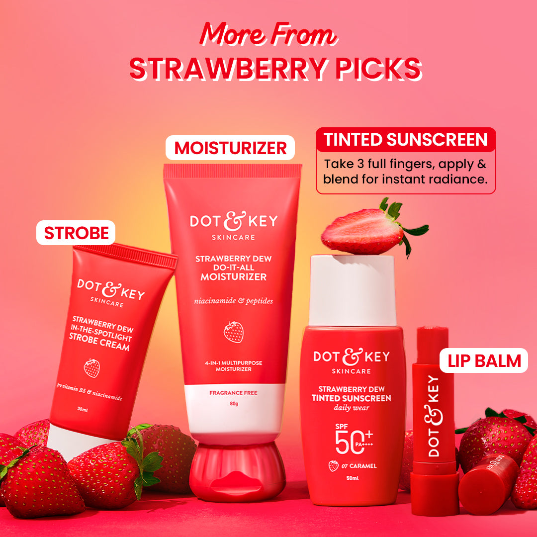 Strawberry Dew Tinted Sunscreen SPF 50+ PA++++