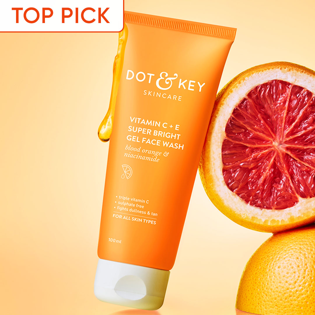 

Vitamin C + E Gel Face Wash by Dot & Key