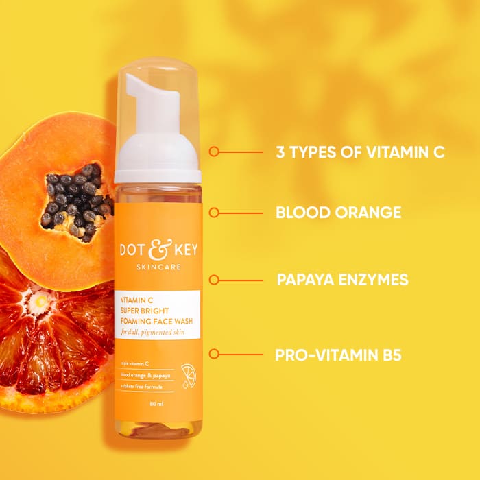 

Vitamin C Foaming Face Wash