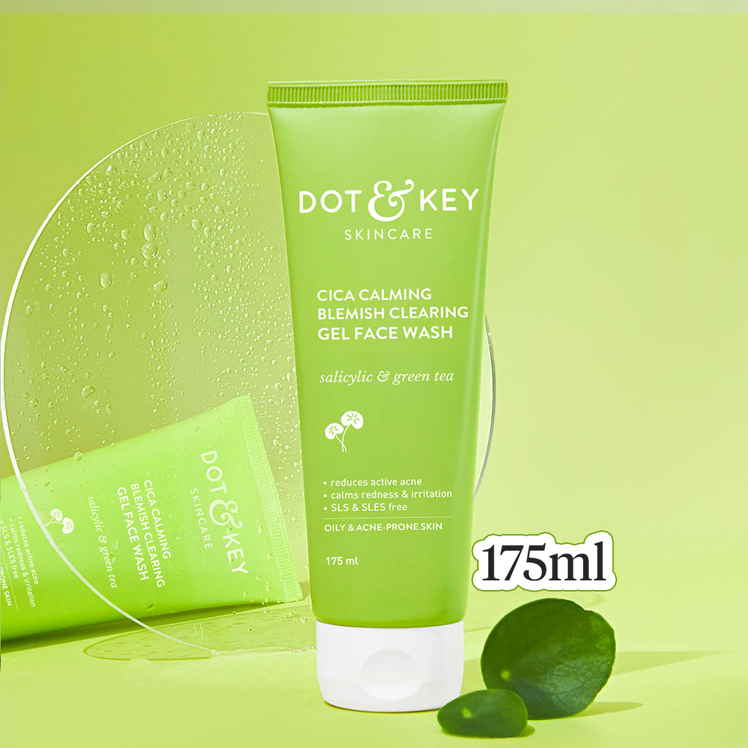 Cica + Salicylic Gel Face Wash for Oily Skin