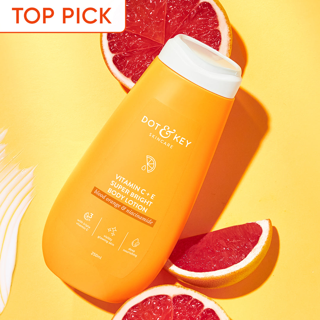 Vitamin C + E Body Lotion for Glowing Skin