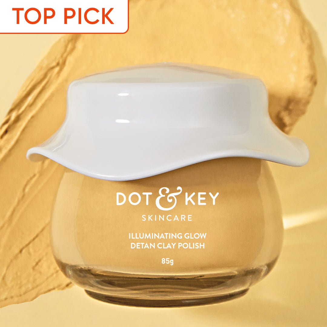 Dot&Key Sandalwood Face Mask with Green Tea for Tanned Skin