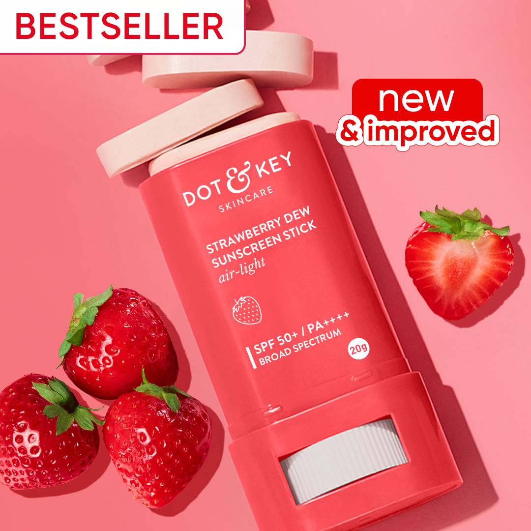 Dot&Key Sunscreen Stick with SPF 50 & Strawberry Dew by Dot & Key