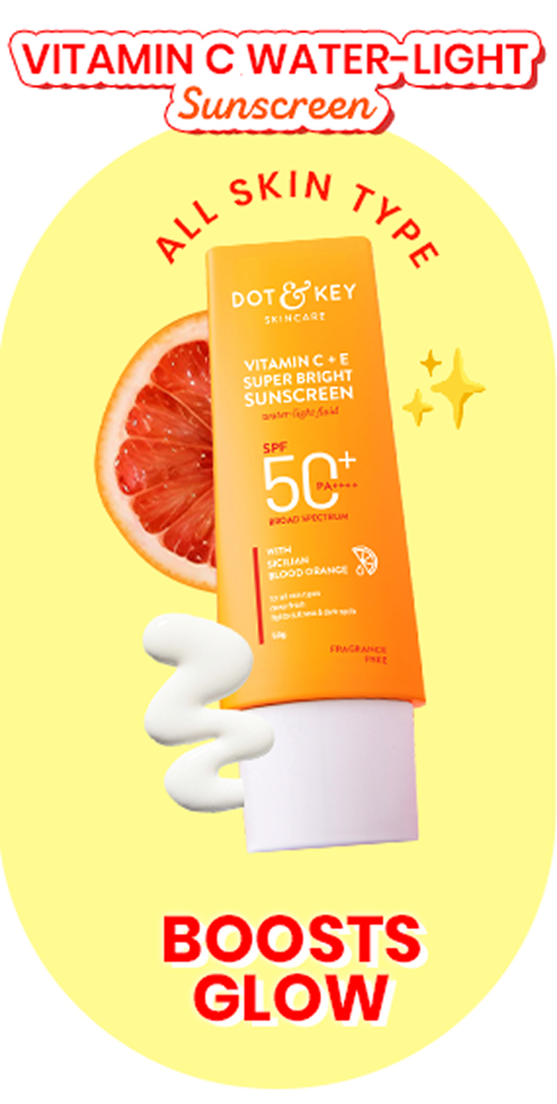 Watermelon Cooling Hyaluronic Acid Sunscreen SPF 50+ PA++++