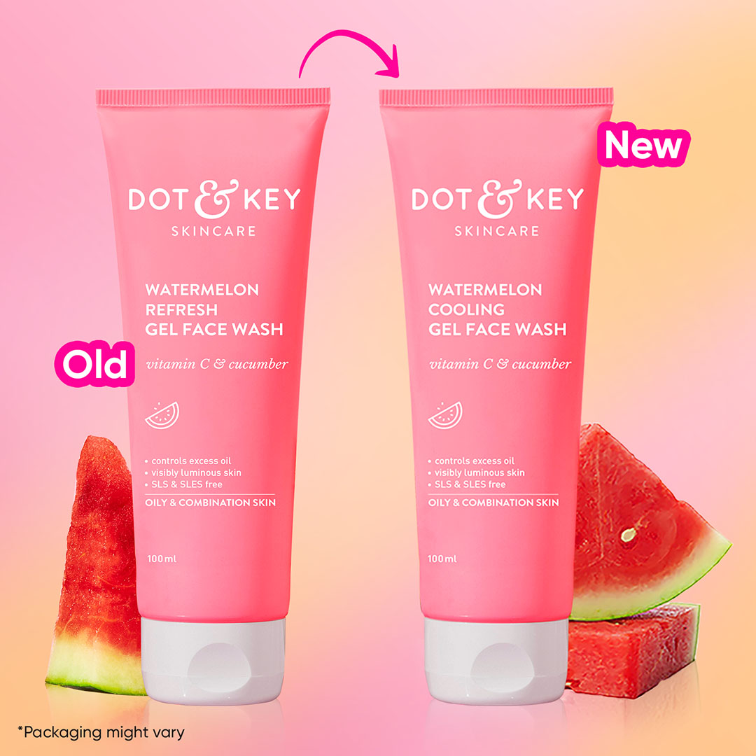 Watermelon + Vitamin C Gel Face Wash for Glowing Skin