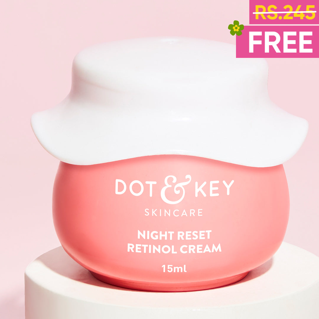 

Night Reset Retinol Cream| Anti-ageing night cream | Dot & Key