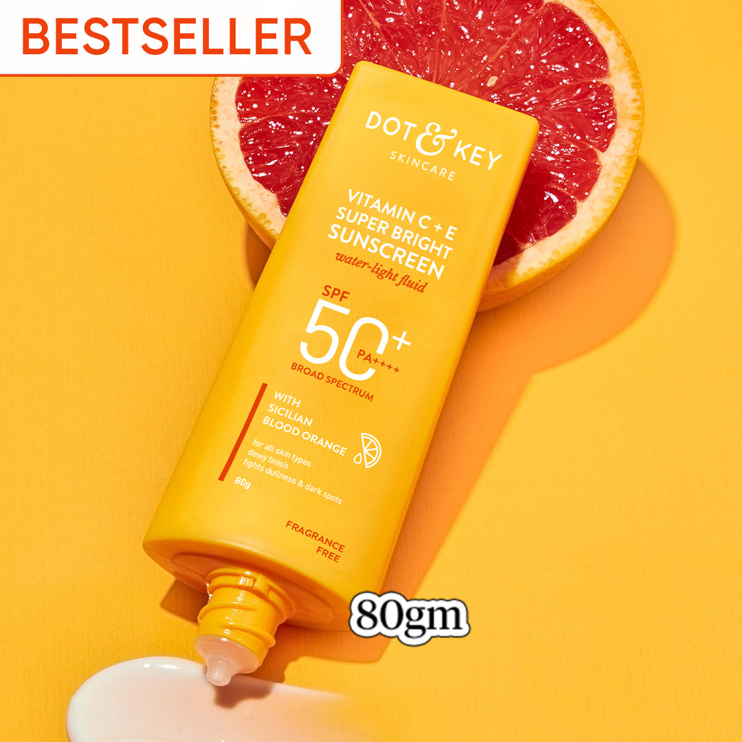 

Vitamin C + E Sunscreen with SPF 50+ PA++++ by Dot & Key