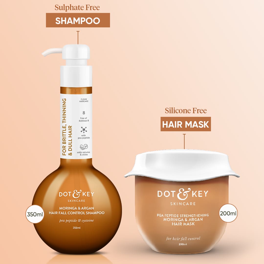 

Argan Oil & Keratin Hair Fall Control Duo