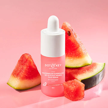 Watermelon 10% Glycolic Super Glow Serum for Smooth, Luminous, Glowing Skin: 20ml